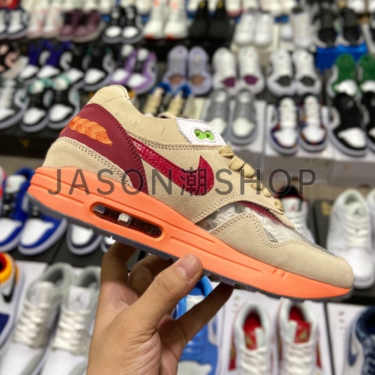 Image of 【Jason】Nike Air Max 1 x Clot 2021 陳冠希 死亡之吻 聯名 DD1870-100 #3