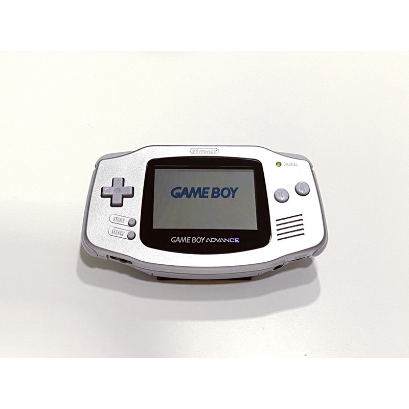 【勇者電玩屋】GBA正日版-9.9成新 GBA 銀色限定款（Gameboy）非換殼機 12095684