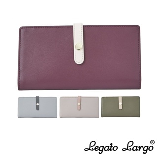 Legato Largo Lusso 氣質輕薄皮帶釦長夾 (LJ-V0012)