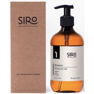 Siro 1號 強健髮根洗髮精 Siro 2號 極度控油洗髮露 4號果醋舒敏洗髮露 500ml