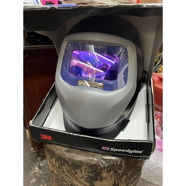 9100X☆中日機械☆ 3M Speedglas 9100X大視窗 液晶自動變色面罩 變色遮光護片 電焊面罩 液晶面罩