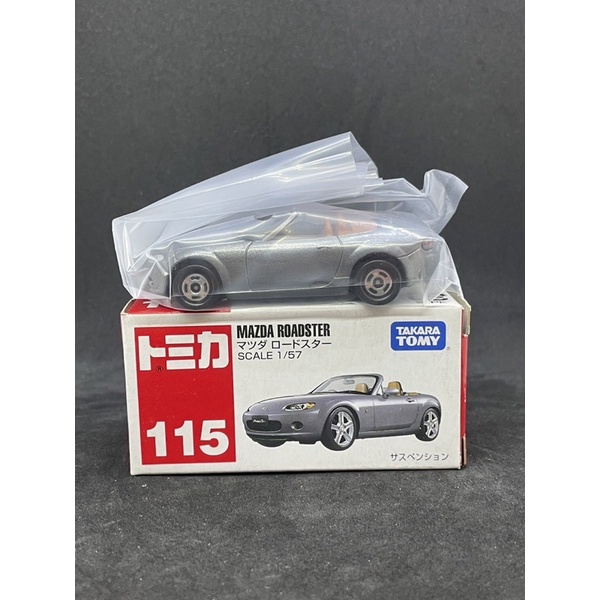 TOMY TOMICA NO. 115 MAZDA ROADSTER 多美小汽車