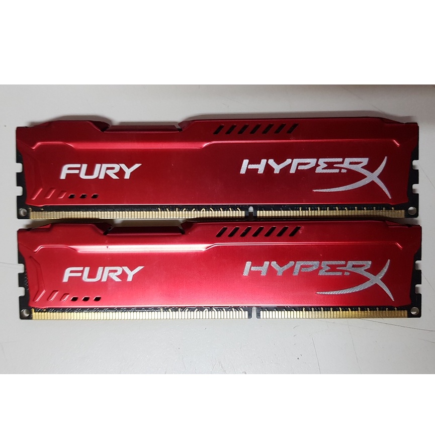 金士頓 HyperX FURY DDR3 1866 4G HX318C10FR/4 超頻記憶體 終保