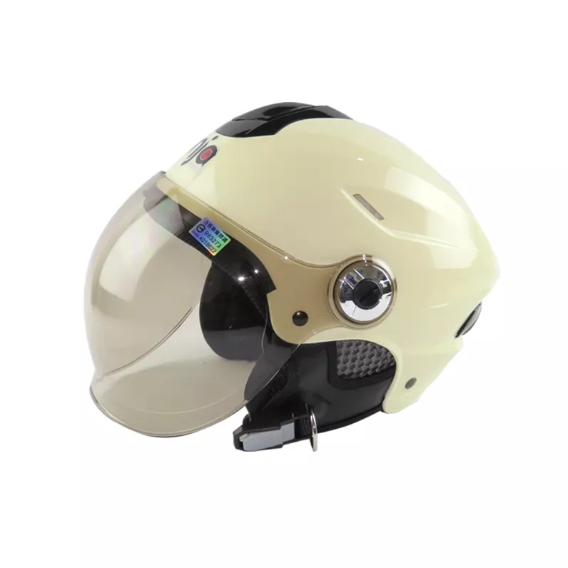 華泰 安全帽 NINJA  K-861P K861P 奶白 泡泡鏡 輕便型 可拆洗 抗UV鏡片 雪帽 半罩《比帽王》