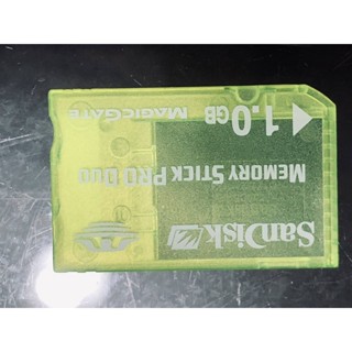 土城二手 SONY PSP 原廠專用記憶卡 Memory Stick Pro Duo 1GB SanDisk
