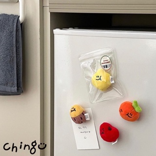 chingu_korea 韓國代購 second morning 文創設計 地瓜 檸檬 蘋果 磁鐵