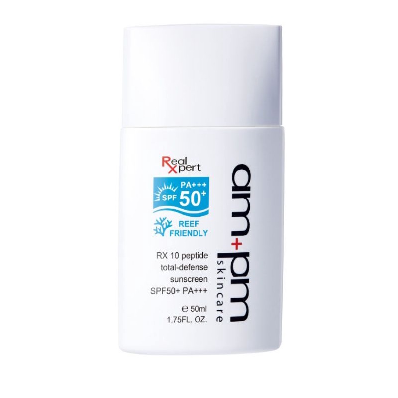 【ampm】RX10胜肽極效防曬液SPF50+ PA+++(海洋友善)50ml 效期2026/5