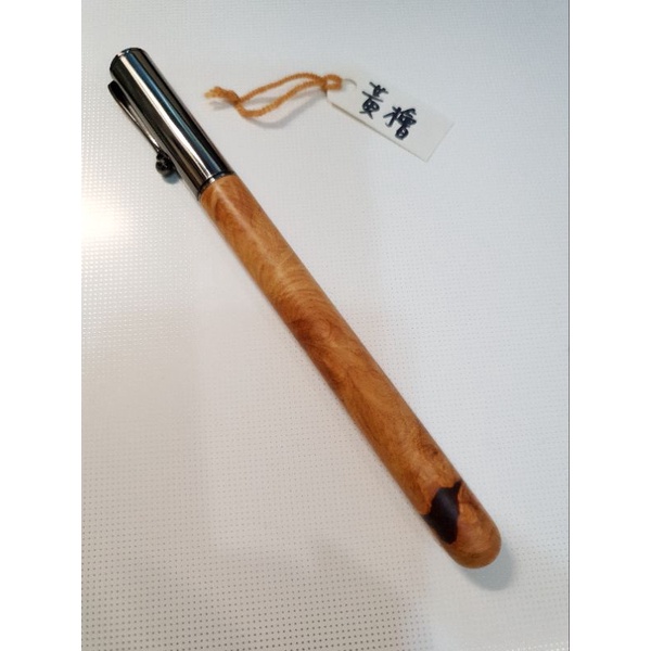 黃檜 鋼筆 木鋼筆 鳳尾瘤花 木頭鋼筆 木製鋼筆