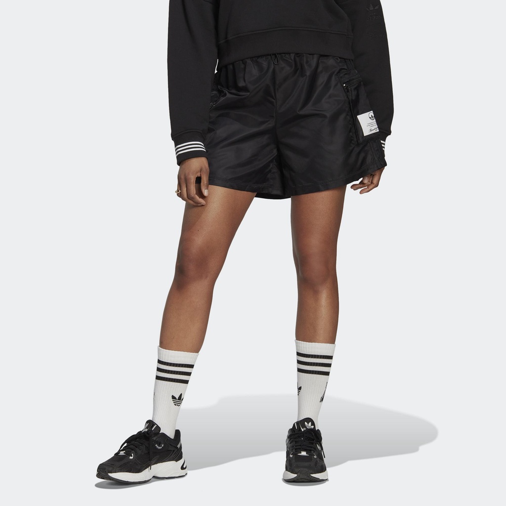 ADIDAS 女 運動短褲 NYLON SHORT -HL9061