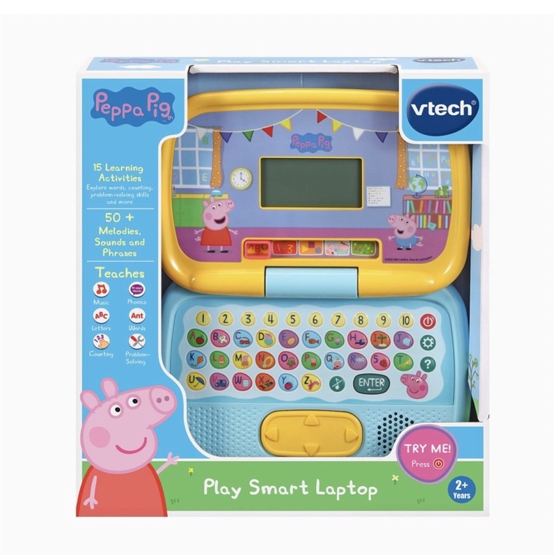 Vtech Peppa Pig 佩佩豬 學習小筆電