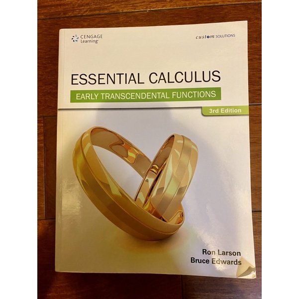 ESSENTIAL CALCULUS  3ed 微積分原文教科書 二手