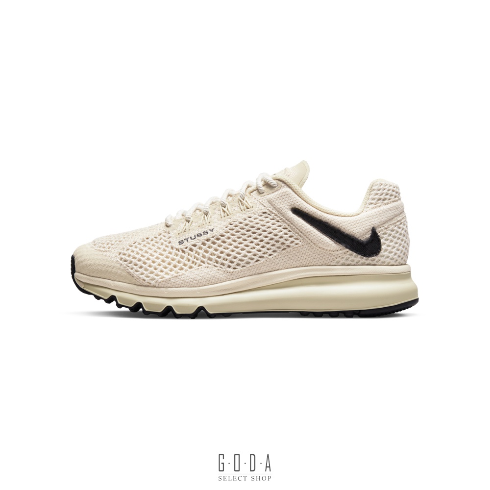 【STUSSY X NIKE AIR MAX 2013】倒勾 米色 沙色｜聯名款 DM6447-200 GODA 夠搭