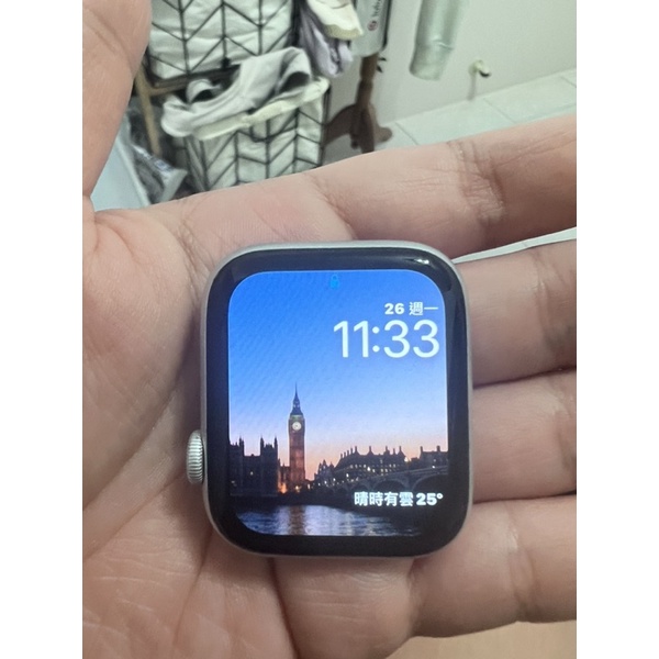 二手Apple watch series6 44MM銀 蘋果手錶