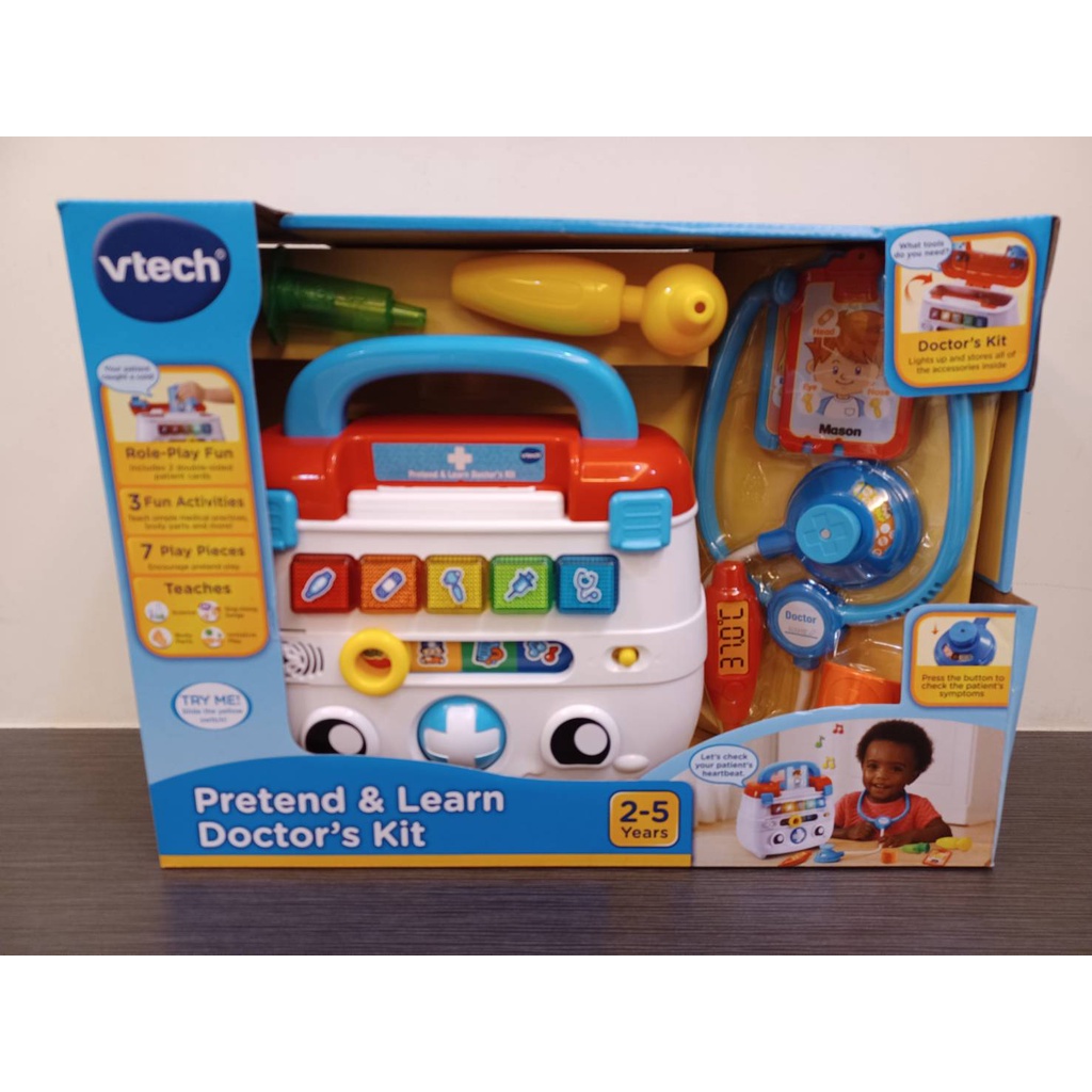 (當日寄)Vtech 小醫生互動學習組 醫生玩具 互動學習