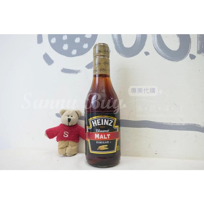 【Sunny Buy寶貝館】◎現貨◎ 美國 HEINZ 亨氏 無糖麥芽醋 355ml 英式調味 炸魚薯條 沙拉