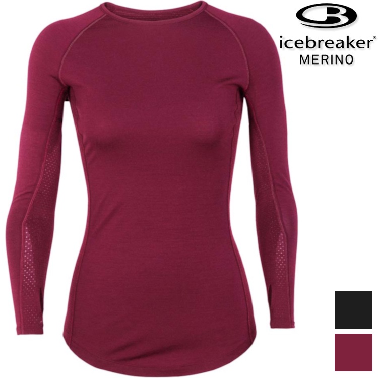 Icebreaker ZONE BF200 女款 網眼透氣保暖長袖上衣/美麗諾羊毛排汗衣 104426