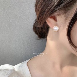 ｜ Miss Beautys’｜韓•天然珍珠➰ 現貨 純銀針 線圈 手工 設計款 耳飾