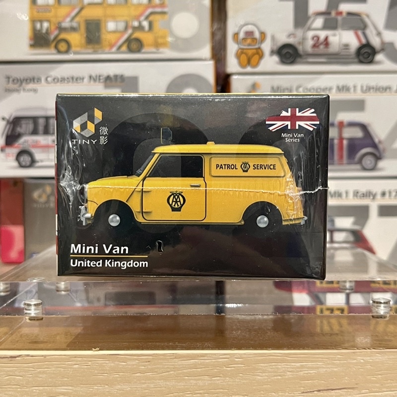 【模幻力量】現貨 Tiny 城市 合金車仔 - AUSTIN Mini Van 英國汽車會