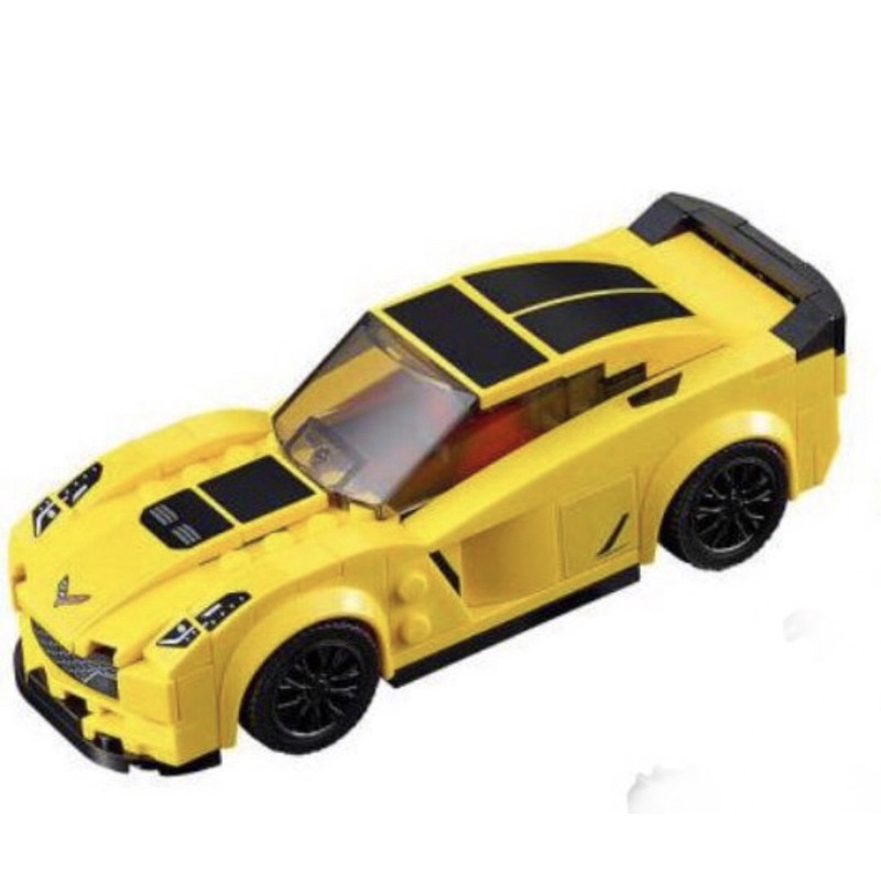 ®️樂高 LEGO®︎ 75870  ⚠️二手 SPEED 系列 Corvette Z06 雪芙蘭  二手 ⚠️無人偶