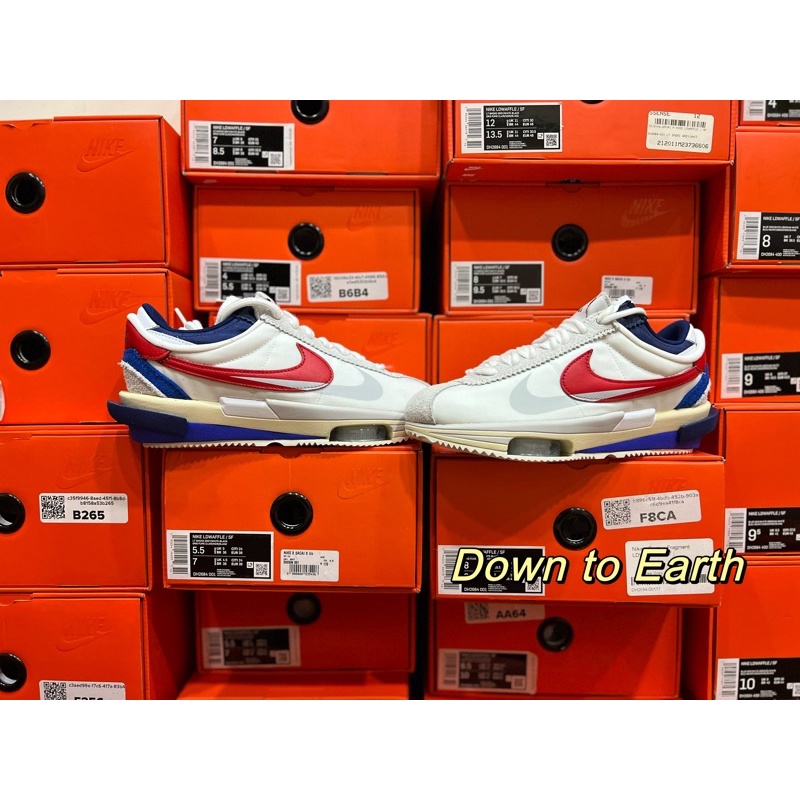 Sacai x Nike zoom Cortez SP 阿甘 白藍紅 DQ0581-100