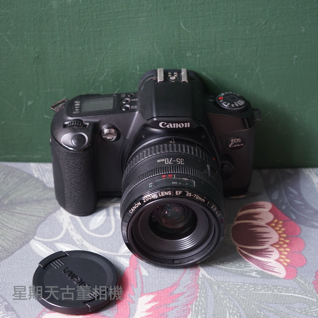 【星期天古董相機】Canon EOS KISS+Canon EF 35-70mm F3.5-4.5底片單眼相機