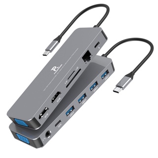 【PowerRider】HB-P13 十三合一PD充電傳輸集線器 集線器 讀卡機 HUB 4k HDMI 擴充 轉接頭