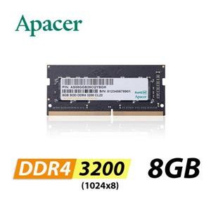 電子街3C特賣會 全新 宇瞻 Apacer DDR4 3200 8GB / 16G 筆記型電腦 RAM 筆記型記憶體
