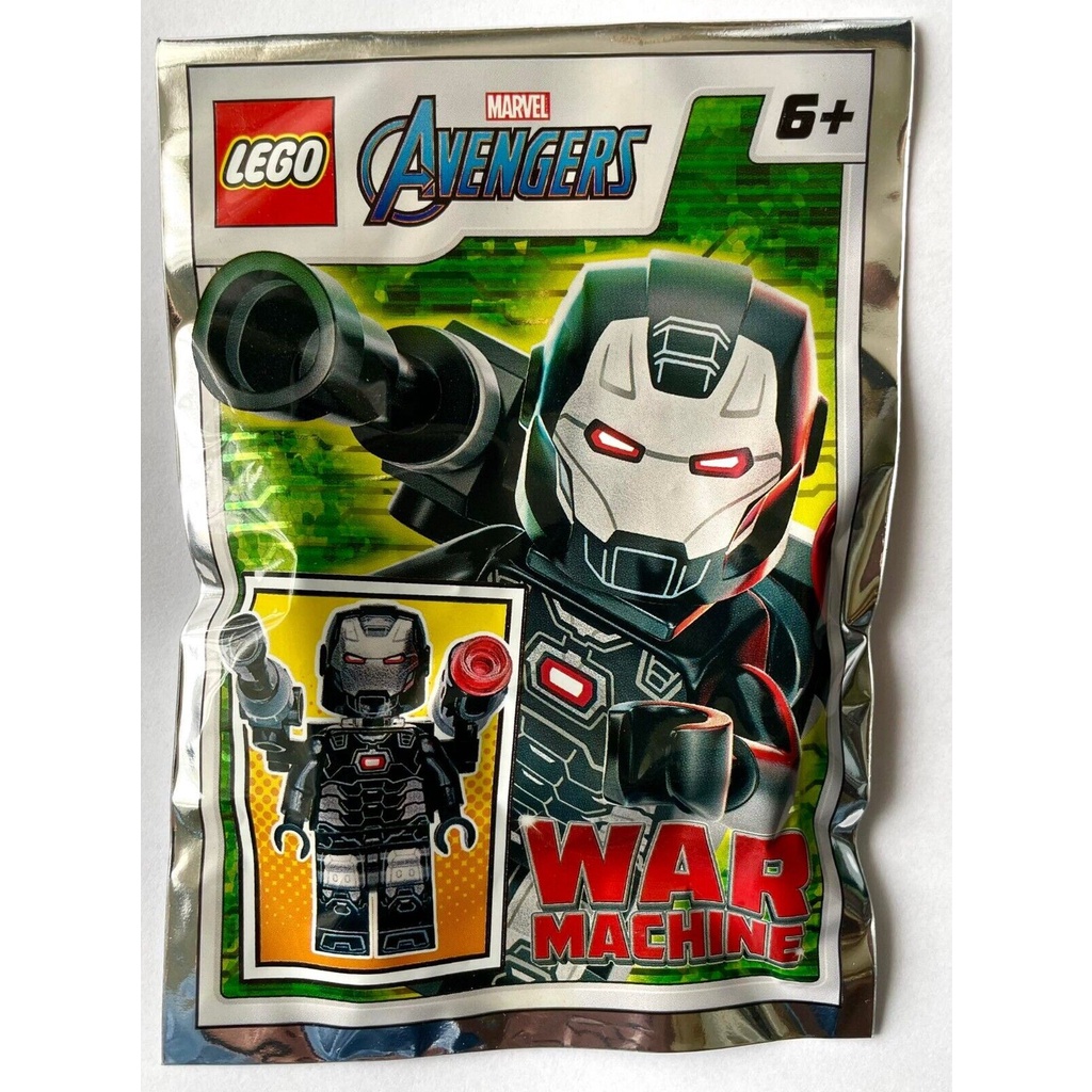 242213 拼裝玩具樂高超級英雄復仇者聯盟戰爭機器箔包 2 - 戰爭機器角色