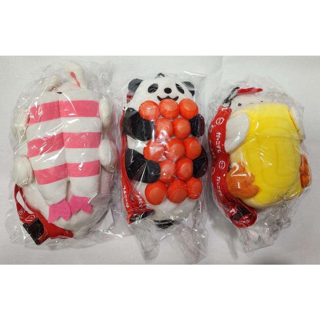 SUSHIRO 壽司郎 娃娃 證件 卡套 集點 點數 鮭魚卵 熊 蝦子 兔 玉子燒 雞