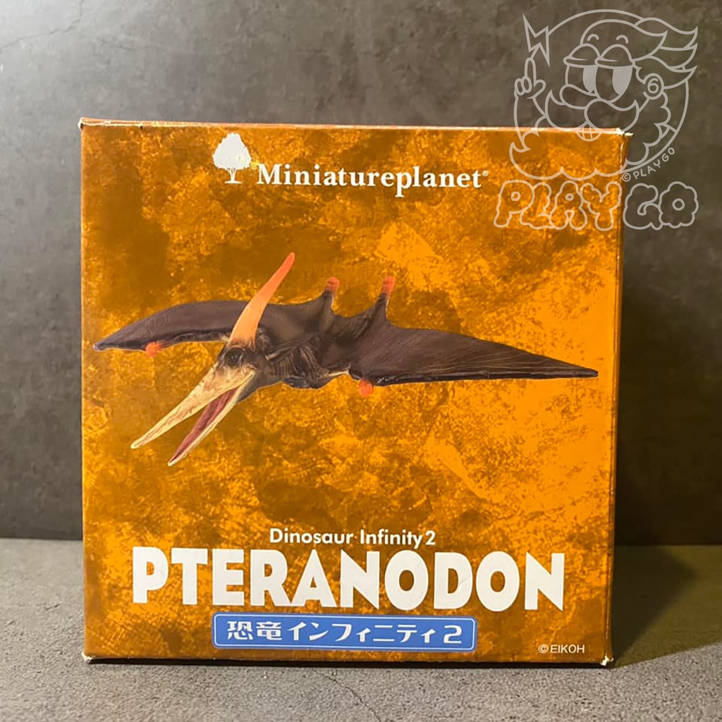 現貨 日本 品牌 Miniatureplanet 翼龍(大) 橘色 盤古PLAY GO