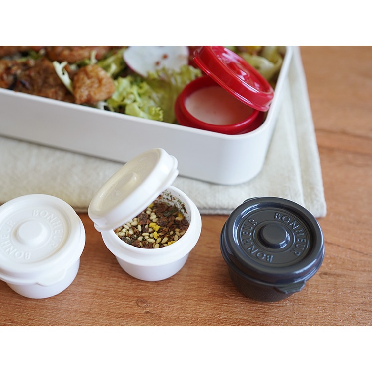 小丈夫 日本製 / 現貨 YAMADA bonheur 陶鍋造型迷你醬料盒 調味盒 18ml 3入裝 創意雜貨 野餐
