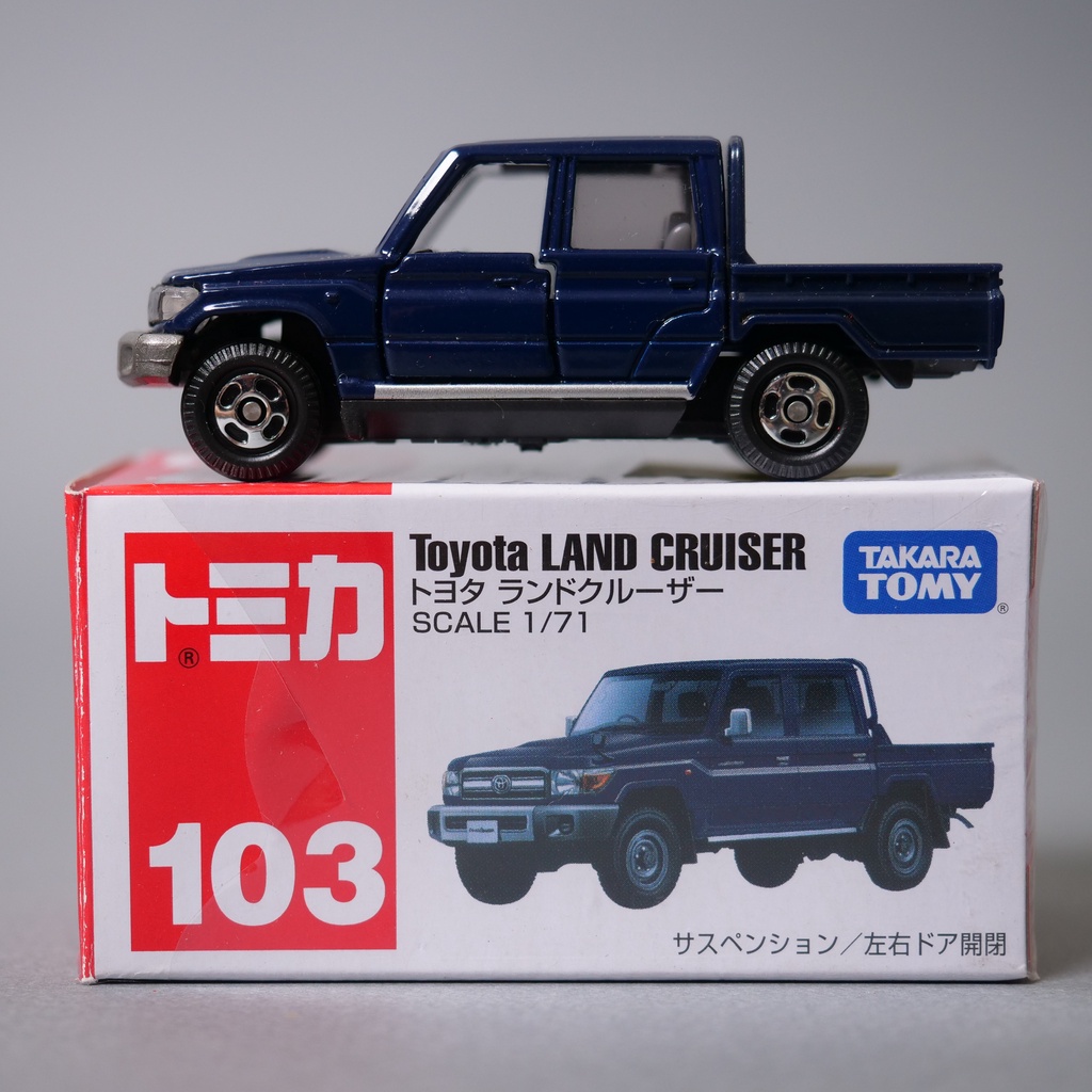 TOMICA 103 Toyota land cruiser 多美小汽車 黑盒