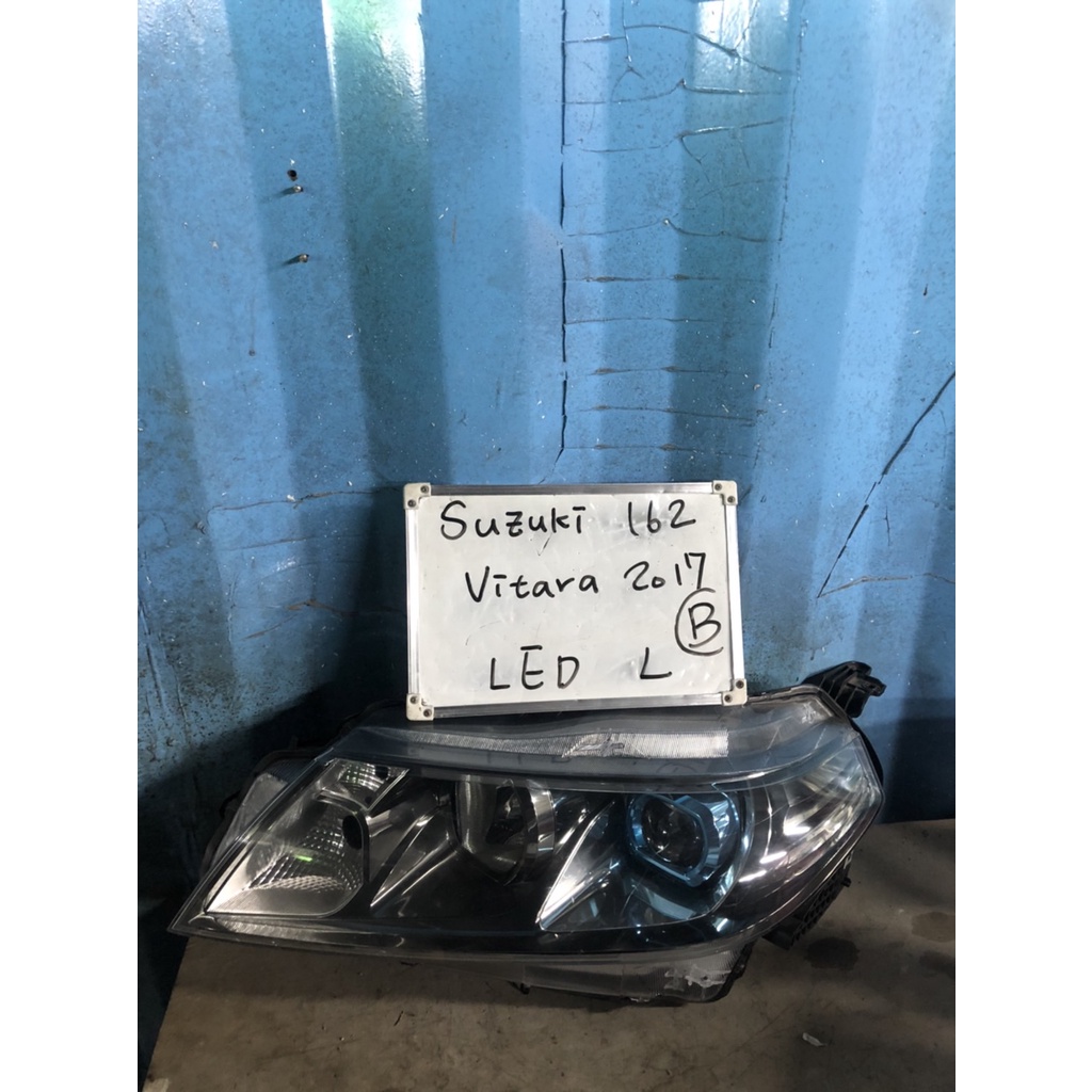 SUZ162 鈴木VITARA 2017年LED左大燈原廠二手空件（B）小瑕疵不影響安裝