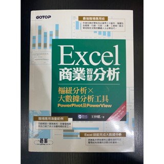 《二手》Excel商業智慧分析｜樞紐分析x大數據分析工具PowerPivot及PowerView