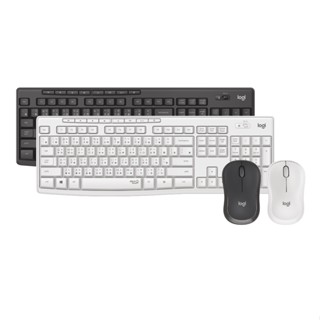 【Logitech】羅技 MK295 靜音鍵鼠組 無線 多媒體按鍵 靜音 鍵鼠組 黑色 白色