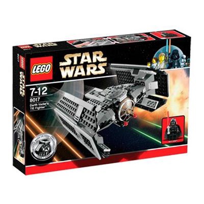 絕版盒組【8017】 LEGO Star Wars 星際大戰 達斯維達戰機 已組裝 無外盒