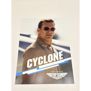 捍衛戰士 海報 獨行俠 旋風 cyclone maverick top gun 新光影城 限定 Luxe 廳