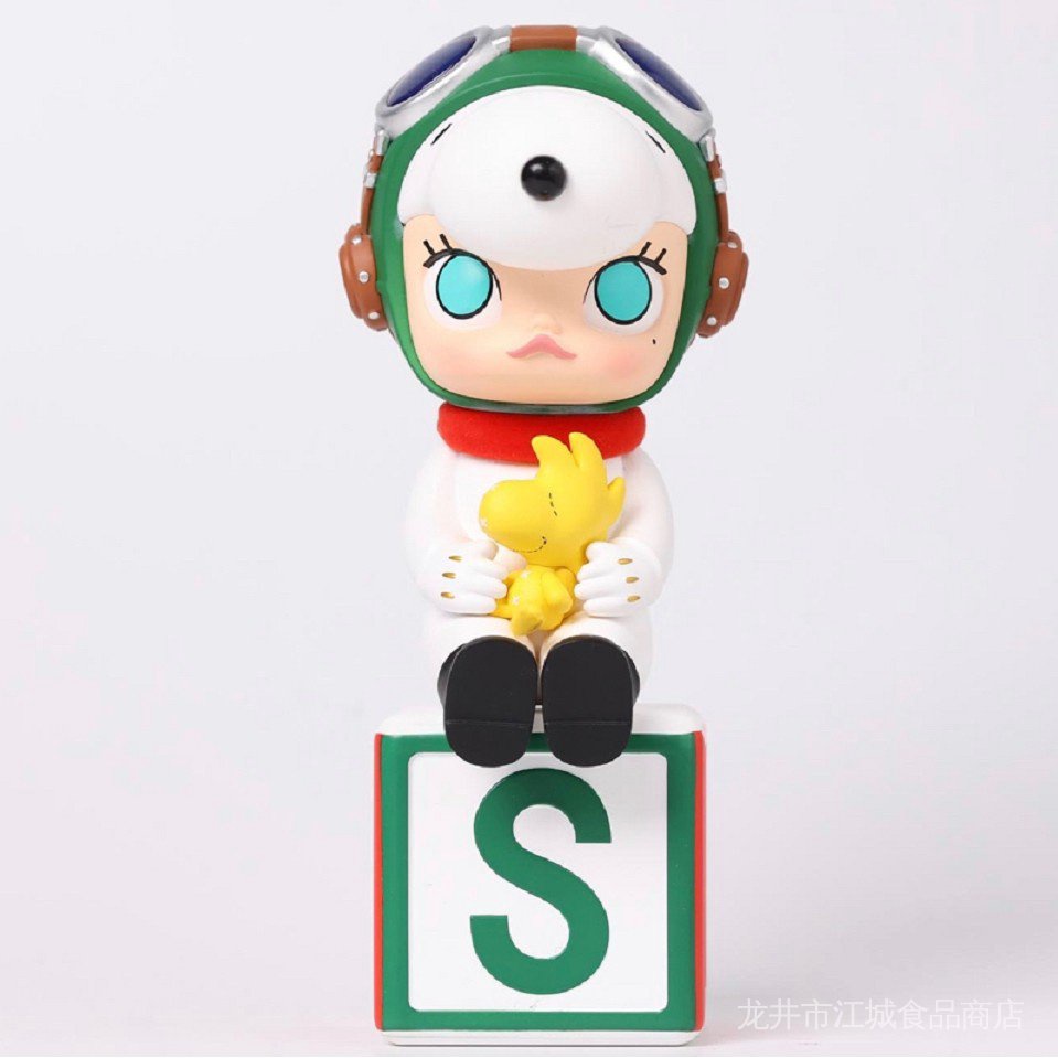 POPMART泡泡瑪特MOLLY×史努比手辦SNOOPY玩具擺件潮玩可愛禮物| 蝦皮購物