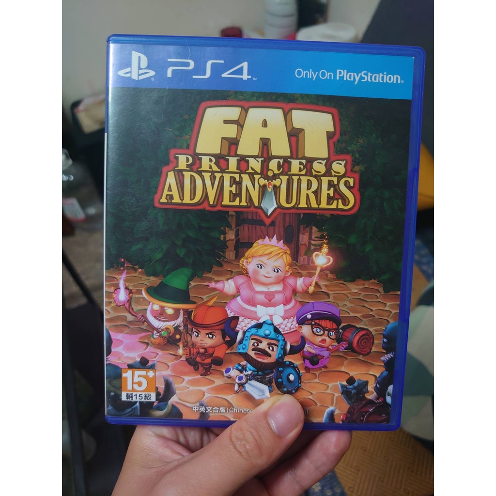 可面交賣PS4原版遊戲~~胖公主大冒險 中文版 FAT PRINCESS ADVENTURES