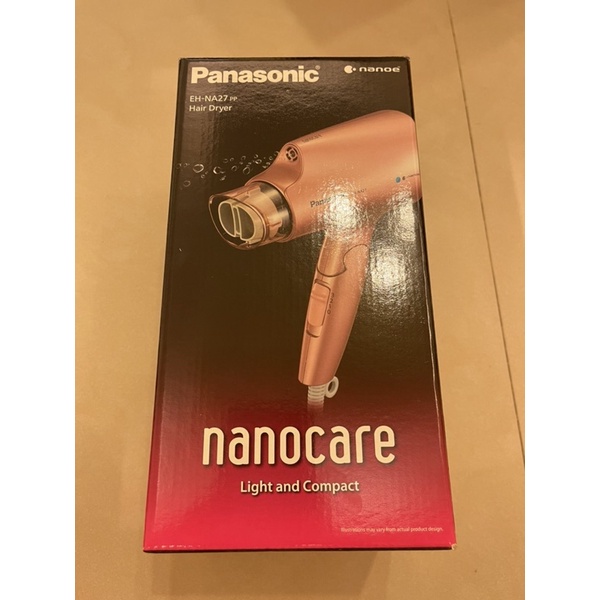 國際牌Panasonic nanoe負離子吹風機(粉紅)(EH-NA27-PP）