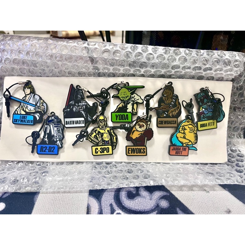【星際大戰老玩具】全套 防塵孔 路克 黑武士 尤達 R2-D2 丘巴卡 C-3PO 伊娃族 賈霸 波巴菲特