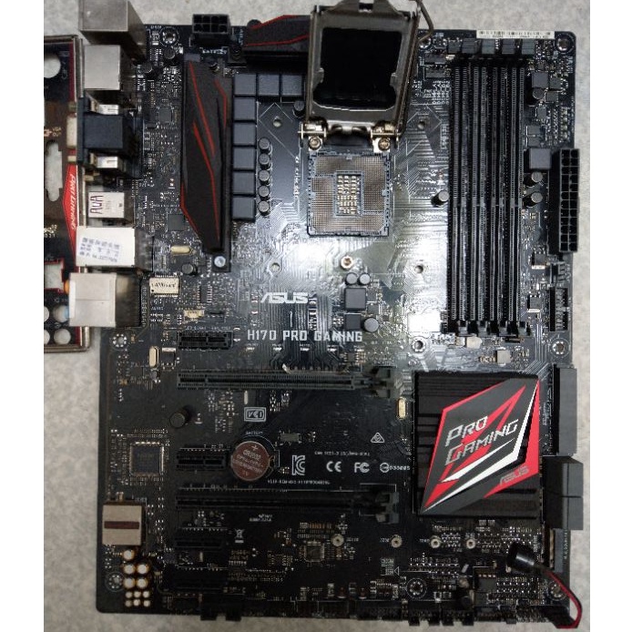 華碩ASUS H170 PRO GAMING DDR4/M.2/電競機板/二手良品/1151主機板