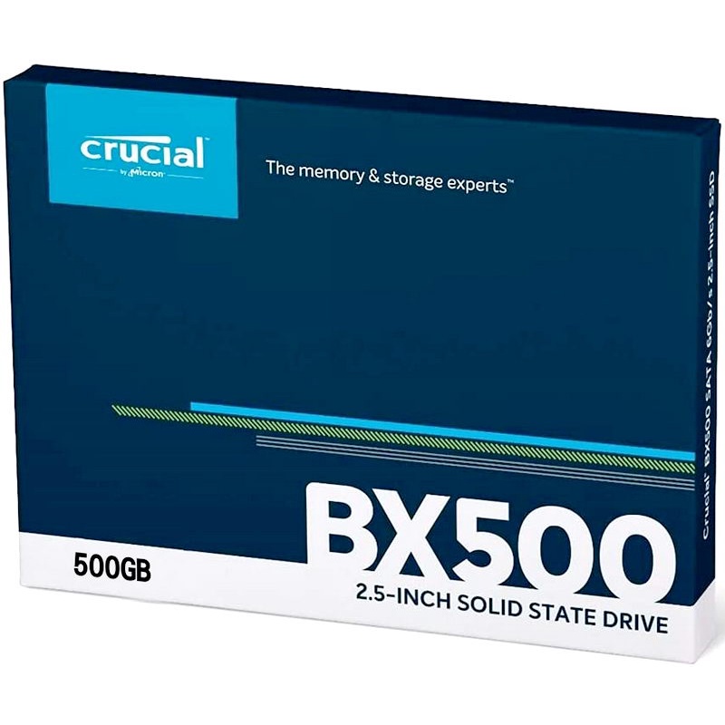 美光 MICRON CRUCIAL BX500 2.5吋 內接式硬碟 固態硬碟 SATA3 SSD 500GB 500G