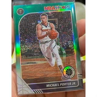 NBA 球員卡 MPJ Michael Porter Jr. 2019-20 Hoops Premium 綠亮