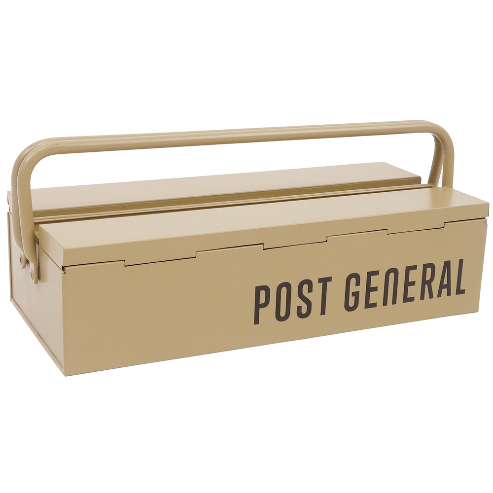 『 阿榮大叔1968選物店 』Post General Stackable Tool Box 可堆疊式手工具收納箱 棕