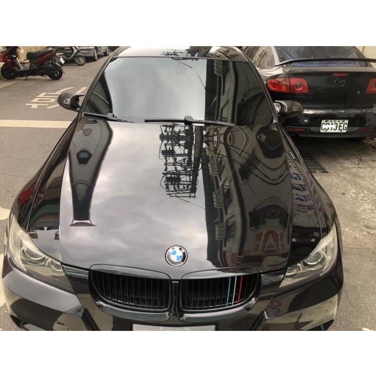 寶馬 BMW E90 E91碳纖維牛角後視鏡 335後視鏡 320碳纖維後照鏡 325牛角後視鏡 M3牛角後視鏡
