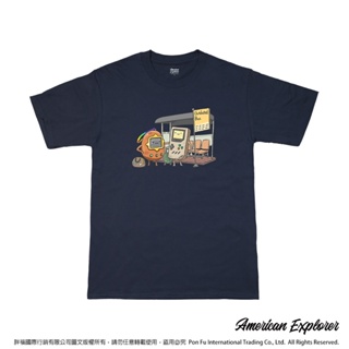 American Explorer 美國探險家 潮T 美國棉T-Shirt 純棉 短袖 客製化圖案T恤 (過時電玩)