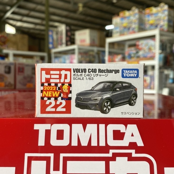 (丹鋪) TOMICA 多美 022  Volvo C40 Recharge 電動車 TAKARA TOMY