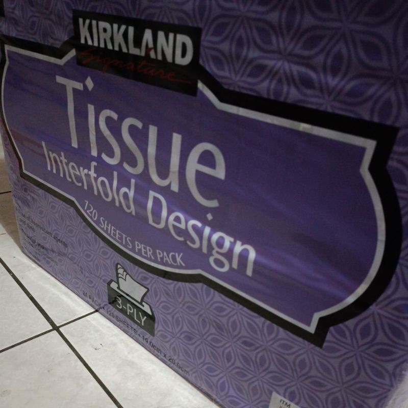 COSTCO 好市多代購 科克蘭 KIRKLAND 三層抽取衛生紙 120張 X 72入