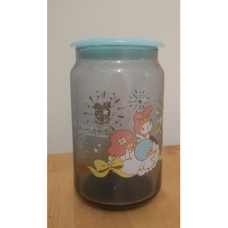 美樂蒂 雙星仙子 儲存罐 大容量 750ml 三麗鷗 sanrio 玻璃罐 my melody 收納罐
